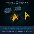 Dreadnought-17.jpg 1/1000 TOS and Refit Dreadnought