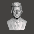 John-F-Kennedy-1.png 3D Model of John F. Kennedy - High-Quality STL File for 3D Printing (PERSONAL USE)