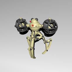 Sipuha.png Free STL file Atomic Heart - LUC-1 Owl drone・3D printable model to download