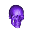 Skull 01 - Low Poly.stl Skull 01 - Low Poly