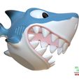 Shark-Gadget-Ball-14.jpg Shark Gadget Box 3D Sculpting Printable Model