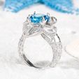 5.jpg JCR 1009 Goddess of the Sea Sterling Mermaid Ring