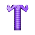 BXN Sword V2 - Corps.stl Collapsible Sword - NO SUPPORT Version 2