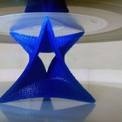 ghostly_stand01.jpg STL-Datei Ghostly vinyl stand kostenlos・3D-druckbares Objekt zum herunterladen