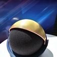 20240506_140131.jpg Base de altifalante para capacete de astronauta compatível com Amazon Echo Dot