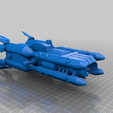 olympus_v4.png Бесплатный STL файл Olympus Class Corvette・Модель 3D-принтера для скачивания
