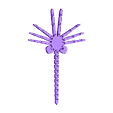 flexi_facehugger_lowpoly.stl STL-Datei Flexi-Facehugger kostenlos・Design zum 3D-Drucken zum herunterladen