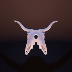 untitled.jpg STL file Two headed bull shaman mask・3D print design to download