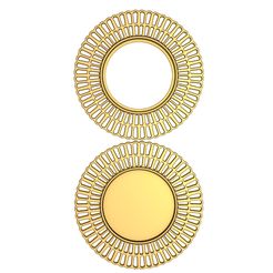 54545455.jpg 3D file Photo frame stl/Mirror Frame stl file/Carved Frame printre/Round frame stl/cnc frame・Template to download and 3D print