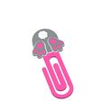 008f101b-bfea-44d0-998c-e764995a0e7b.jpg Marcador de livros Bunny Butt CLIPMARK 3MF Ficheiro incluído