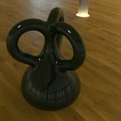 bouteille_klein_perspective_iso-v.jpg Free STL file Bouteille Klein (3 branches) / Klein Bottle (3 branches)・Object to download and to 3D print
