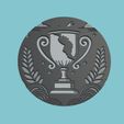 a_171.jpg Medalhão do mapa da Guiana CNC Modelo 3d CNC da Guiana
