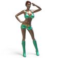 6.20.jpg POSE N6 ATTRACTIVE SEXY WOMAN MINIATURE 3D PRINT MODEL