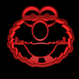 Elmo.png STL file Sesame street cookie cutter set・Template to download and 3D print