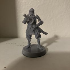 Guerreiro esqueleto samurai STL GRÁTIS