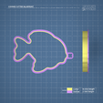 1109_cutter.png COLORFUL FISH COOKIE CUTTER MOLD