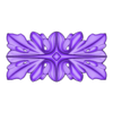 Rosette n3 for CNC.stl Carved Rosette n3