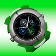 sa0005.png Ben 10 Omnitrix - Samsung Galaxy Watch 3 (Print Model)
