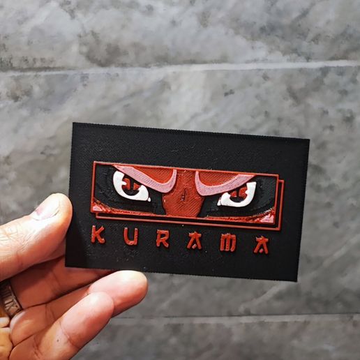 STL file kurama gift card 🎁 (3MF)・Design to download and 3D print・Cults