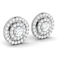 710V-3D-W.jpg 🔥 Double Halo Round Diamond Stud Earrings CAD Model (710V) 💎