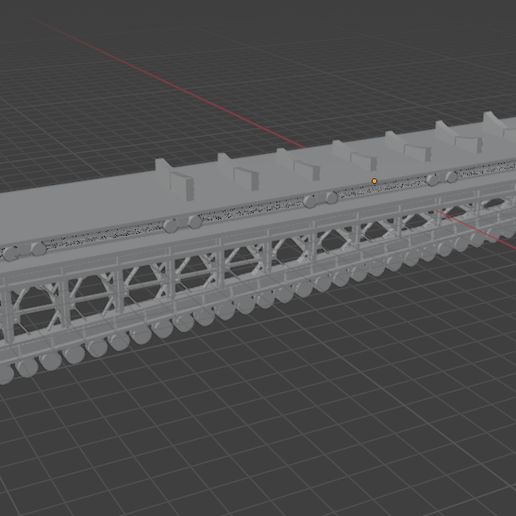 🏗️ Inclined building berth 1:144 Shipyard scene parts・ STL File for 3D ...