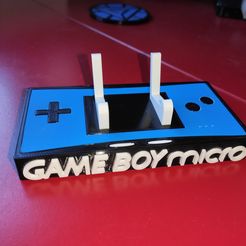 SUPPORT DE PRÉSENTATION POUR GAME BOY MICRO