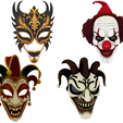 1.png Colección de máscaras para disfraces de carnaval