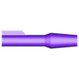02b_Barrel.stl 1/144 90mm Saldırı Tüfeği
