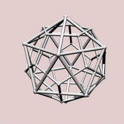 Screen Shot 2020-05-23 at 9.47.11 PM.png STL file Icosahedron with Dual Dodecahedron・Design to download and 3D print, dansmath