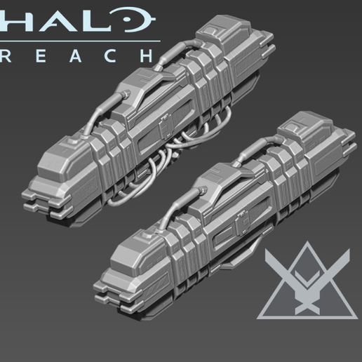 😇 UNSC navigation core 3d model halo reach invasion・Archivo OBJ para ...