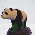 panda color.jpg Christmas panda puzzle kit