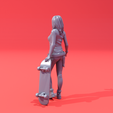 preview3.png 3D file Skater Girl・3D printer design to download