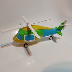 Helicopter Toy Puzzle