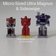 PXL_20210817_142246120.PORTRAIT~2.jpg Micro-Sized Sideswipe & Ultra Magnus for Transformers Kingdom Ark & Mainframe