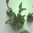 untitled2.png Tendril Carnivorous Plant 28mm and 50mm Creature for RPGs  5 Piece Set