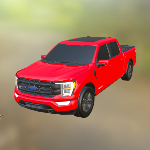 Ford F-150 Lariat 2021 3D model