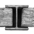 unnamed.jpg Model Railway Sleeper Retaining Wall - 3 Sleeper High