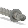 paddle handle - ph02d32 v4-09.png A real paddle handle d32 for a rowing boat for 3d print cnc