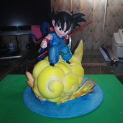 IMG_20200310_153853_3.jpg Download free STL file Kid Goku Dragon Bal Z • 3D printing design, Gatober