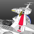 j.png SCV-70 White Base – Gundam RX-78 Support Carrier | Static 3D STL Model (SLA Resin print)