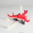 3.png Бесплатный STL файл Universal stand-alone filament spool holder (Fully 3D-printable)・Дизайн 3D принтера для загрузки