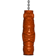 tpcFRONT.png Tiki Pull Ball Chain, Keychain Knob | Handle | Fob | Finials