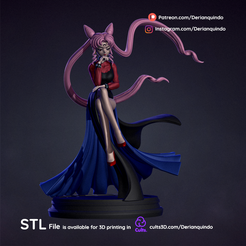 DQ_Black-lady_v01_02.png Fichier 3D Black Lady / Sailor moon Fanart・Plan pour imprimante 3D à télécharger