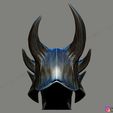 05.jpg SKYRIM DAEDRIC HELMET -The Elder Scrolls Masks 3D print model