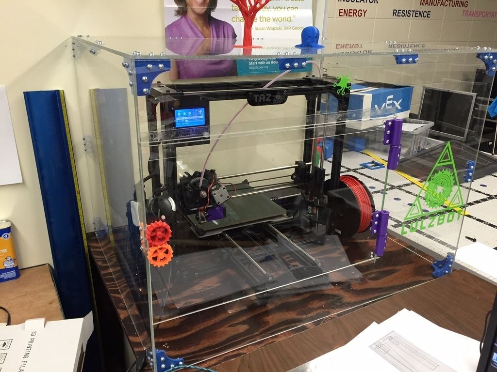 Free STL file Lulzbot Taz Enclosure・3D printable design to download・Cults