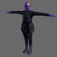 19.jpg Animated Elf woman-Rigged 3d game character Low-poly