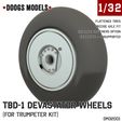 DM32001-2.jpg 1/32 TBD-1 Devastator Wheels (for Trumpeter kit)