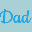 s54-f.png Stamp 54 - Word Dad - Fondant Decoration Maker Toy