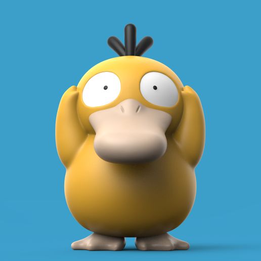 🐉 POKEMON - PSYDUCK・ STL File for ・Cults