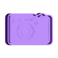 camera - molde.stl mold for silicone camera